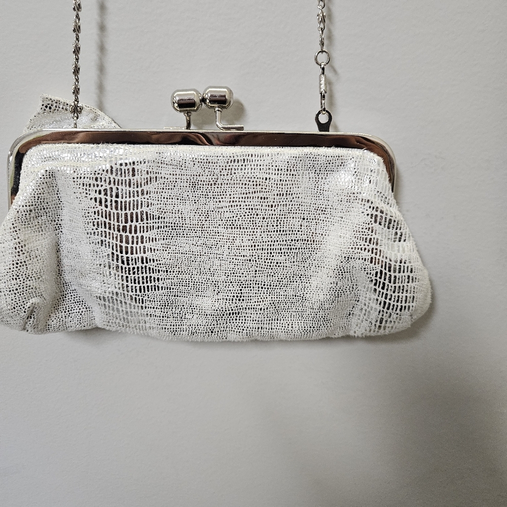Elegant Silver Clutch Bag - Picture 8 of 13